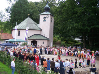 Einweihung Labyrinth Prien