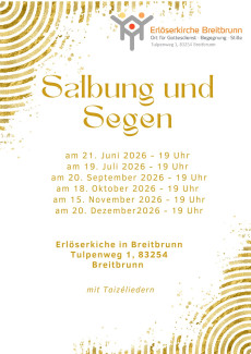 Salbung und Segen